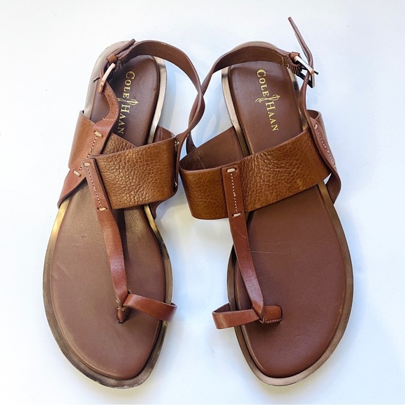 Cole Haan leather toe/thong Sandals - Picture 5 of 6
